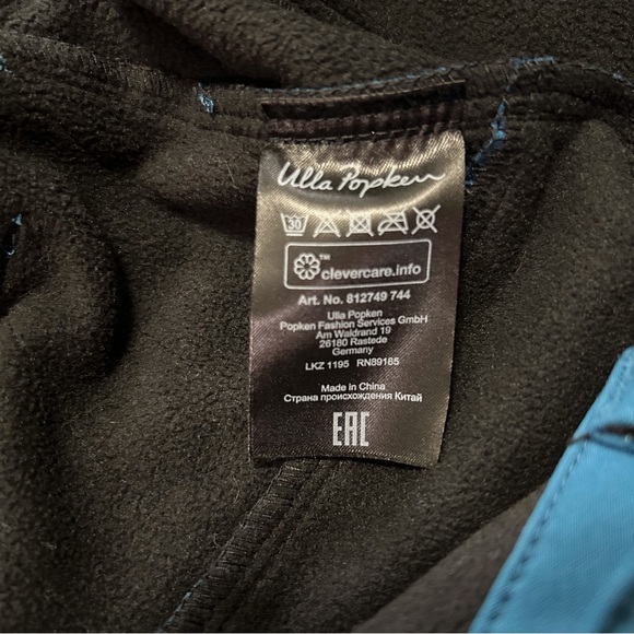 Ulla Popken Water Repellent Softshell Ski Pants Size 26 / 3X - Picture 15 of 15